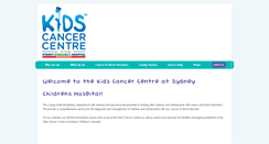 Desktop Screenshot of kids-cancer.org